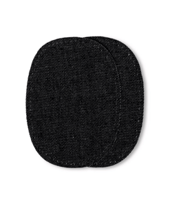 Lot de 2 Renforts Jean thermocollants 10 x 14cm - Prym Noir
