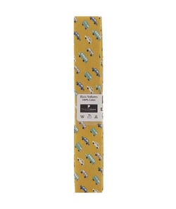 Biais en coton motif Voitures 1,5m x 20mm - Passion Rubans Jaune