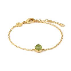 Bracelet Aurora en pierre Péridot - Sloya