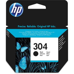 Cartouche Jet d'encre Originale N° 304 N9K06AE Noir HP