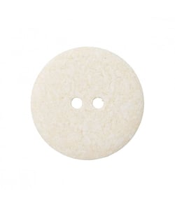 Carte de 2 boutons Coton/polyester 2 trous 23mm - Prym Creme Ecru