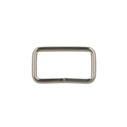 Lot de 2 passants métal 32mm couleur argent