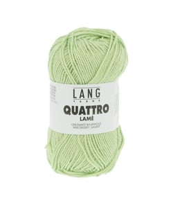 Fil à tricoter de coton QUATTRO LAME - Lang Yarns 16 Vert
