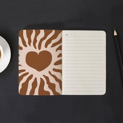 Carnet souple A6 - Le Soleil inspirante - Hirondelles & Cie