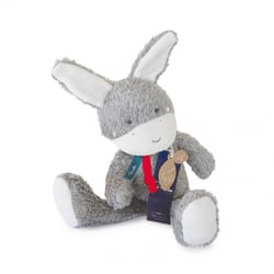 Peluche âne en coton bio 30 cm - Maïlou Tradition