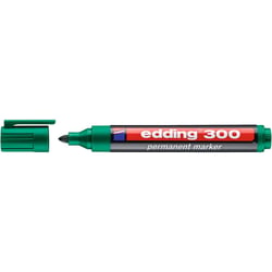 Marqueur permanent 1,5-3 mm - Edding - Vert - Gamme 300