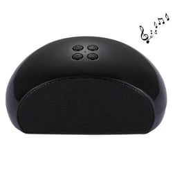 Enceinte Bluetooth Portable Son Stéréo MIC Intégré Appels Mains-Libres FM AUX TF Noir YONIS