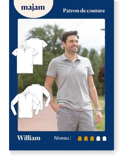 Patron couture polo William