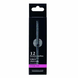 12 gros fusains Ø 7 - 9 mm