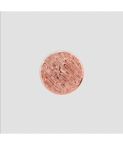 Bouton rond strillé relief à queue 15mm - Prym 86 Cuivre