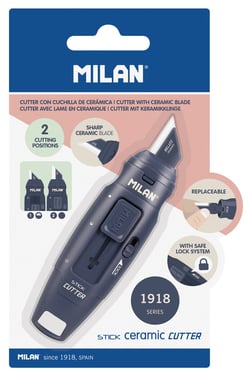 Blister cutter lame en céramique STICK 430 since 1918 collection, bleu marine