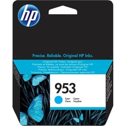 HP 953 Cartouche d'encre cyan authentique (F6U12AE) pour HP OfficeJet Pro 8710/8715/8720