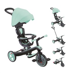 Tricycle évolutif pour bébé EXPLORER 4 en 1  Vert Menthe - Globber