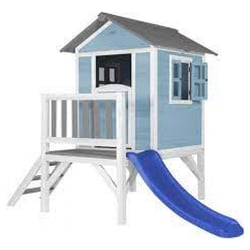 Maisonnette Caribbean bleu - Toboggan bleu - Axi House