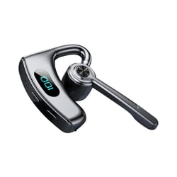 Ecouteurs Bluetooth Conduction Osseuse Réduction Bruit Son 3D Autonomie 8h Noir YONIS