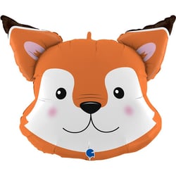 Ballon Géant Tête de Renard - 72 cm