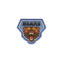 Ecusson thermocollant Jean ours 5cm