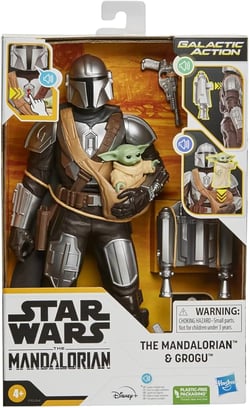 Figurine interactive - HASBRO - Star Wars The Mandalorian & Grogu - Effets sonores - 28 cm