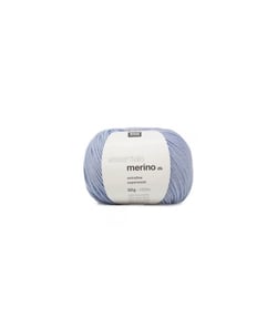 Fil de laine à tricoter ESSENTIALS MERINO DK - Rico Design 34 Bleu