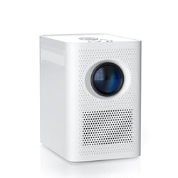 Videoprojecteur Android 4000 Lumens HD WiFi Portable 720p Support 1080p Correction Keystone Blanc YONIS