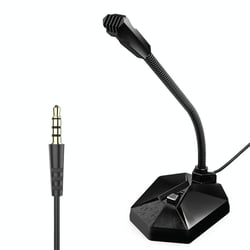 Microphone De Bureau Flexible Avec Son Clair Et Contrôle Facile 360° YONIS