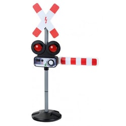 Passage a niveau electronique 78 cm - barriere mobile, son et lumiere - klein - 2961 - securite routiere