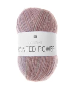 Pelote de laine Creative Painted Power - 100GR - Rico Design 02 Multicolore Terra