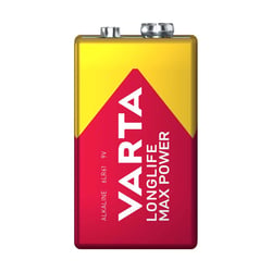 Varta Piles de Rechange Alkaline 9V Longlife Max Power