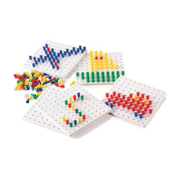1 000 pegs avec 5 planches - Jouet créatif et éducatif