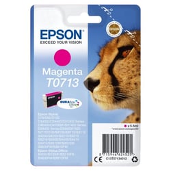EPSON Cartouche d'encre T0713 Magenta - Guépard (C13T07134012)