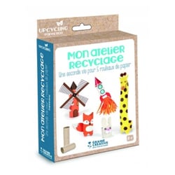 Kit Mon Atelier Recyclage – Rouleau De Papier - Graine Creative - Bleu