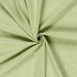 Tissu chambray coton uni Siena Vert citron