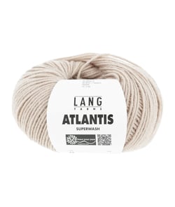 Pelote de laine vierge ATLANTIS - Lang Yarns 0026 lin
