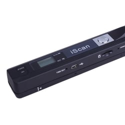 Scanner À Plat Portable Windows Mac Os Scanneur A4 LED Pdf Jpg Tf USB 2.0 Noir