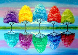 Chaque arbre a sa propre histoire colorée