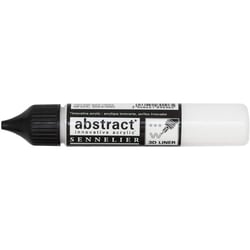 Marqueur peinture acrylique Abstract Liner Sennelier blanc de titane