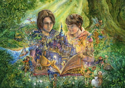 Puzzle 1500 pièces - Josephine Wall - Magical Storybook - Grafika