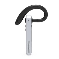 Ecouteurs Bluetooth Sans Fil Réduction De Bruit Rotation 180° 10h Autonomie Argent YONIS