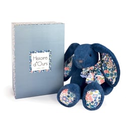 Copain calin – Lapin Bleu 25 cm - Histoire D'Ours