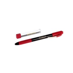 Crayon craie porte-mine + 6 mines - ø 0,9 mm - Gris