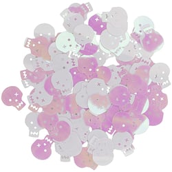 Confettis Tête de Mort - Iridescent