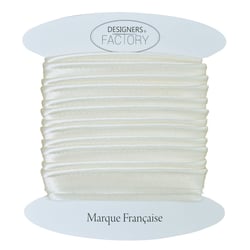 Passepoil satin écru vendu par 10 mètres – designers-factory