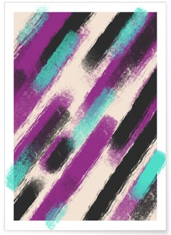 Affiche Abstract Color 4 | A3 : 29,7x42cm