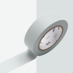 Masking Tape - Masking Tape MT 1,5 cm Uni Pastel gris
