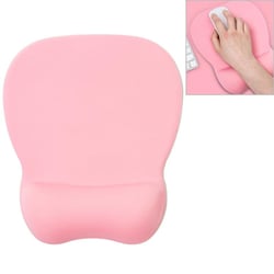 Tapis De Souris Confortable En Mousse Mémoire Avec Base Antidérapante Rose Rose 2 YONIS