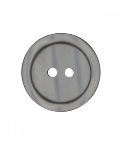 Carte de 2 boutons de chemise 2 Trous en polyester 25mm - Prym Gris Moyen