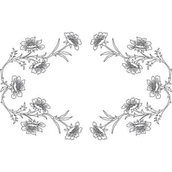 LUC - Napperon Ovale 30x40 cm 100% Coton Blanc Bordé Dentelle