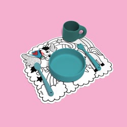 2 sets de table magique - Lily