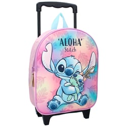 Sac à dos à roulettes Stitch Great Escapes 3D 32 CM Cartable maternelle