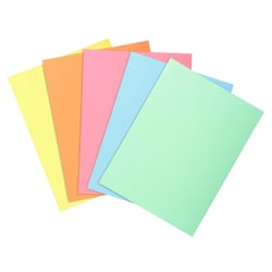Paquet de 100 sous-chemises SUPER 60 - 22x31cm - Couleurs assorties - x 10 - Exacompta
